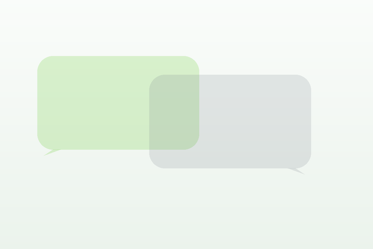 Calm, supportive conversation